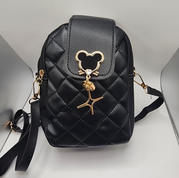 Mini Mickey Quilted Purse Adjustable Strap - Picture 2 of 9